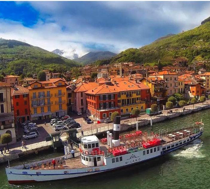 Апартаменты Elegant Historic Large House On Lake Como Граведона Экстерьер фото